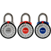 Master Lock® No. 1588D Magnification Combination Dial Padlock 7/8" Shackle - Assorted Colors