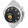 Master Lock® No. 1655MD Built-In Combo Lock for Horizontal Latch Box Locker - Metal Dial - LH