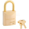 Master Lock® No. 6840KAB High Security Brass Solid Body Padlocks - Pkg Qty 24