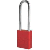 American Lock® No. A1107RED Solid Aluminum Rectangular Padlock - Red - Pkg Qty 24