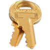 Master Lock® No. K1525 Control Key For No. 1525