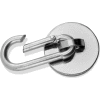 Master Magnetics Neodymium Magnetic Carabiner Hook 07587 - 45 Lbs. Pull Nickel/Chrome Plating