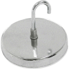 Master Magnetics Ceramic Magnetic Hook MHHH20BX - 20 Lbs. Pull Nickel - Chrome Plating