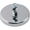 Master Magnetics Ceramic Mount-It Magnet RB70B3N with Attached Screw and Nuts 65 Lbs. Pull Chrome - Pkg Qty 80