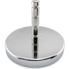 Master Magnetics Ceramic Hang-It Magnet RB80POST w/Attached Grooved Post 95 Lbs. Pull Chrome Plating - Pkg Qty 12