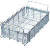 Marlin Steel Material Handling Basket 16"L x 10"W x 3-15/16"H - 0.25" Wire - Plain Steel