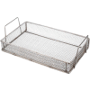 Marlin Steel Wire Mesh Basket 18-1/4 x 11-3/4 x 5-3/4 Stainless Steel Natural Price Each for Qty 1-4
