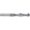 Made in USA 2 Flute Carbide Sq Single End Mill 1/4" Dia 1/4" Shank 3/4" Flute 2-1/2" OAL