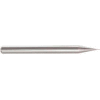 Made in USA 4 Flute Carbide Ball Micro Mill 0.080" Dia 1/8" Shank 0.240" Flute 1-1/2" OAL AlTiN