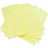 15 x 18 Heavy-Weight Hazmat Absorbent Pads, Fine Fiber, Yellow (100 pads /bag)