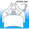 Mobile Ceiling Kit, 20" To 40"W - Pkg Qty 5