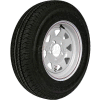 Martin Wheel 175/80R-13 Radial Trailer Tire & Custom Spoke Wheel Assembly DM175R3C-5C-I