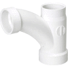 Mueller 05837 3 In. X 3 In. X 1-1/2 In. PVC Combination Wye 1/8 Bend Reducing-One Piece - All Hub