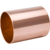 Mueller W 10148 1-1/4 In. Wrot Copper Staked Stop Coupling - Copper