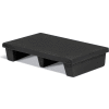 MasonWays™ Stackable Closed Deck Pallet, 2-Way, 30" x 18", 1000 Lb Static Capacity, Black