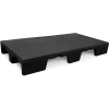 MasonWays™ Stackable Closed Deck Pallet, 2-Way, 36" x 36", 1000 Lb Static Capacity, Black