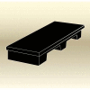 MasonWays™ 48146 BB Beverage Base 48"W x 14"D x 6"H - Pkg Qty 15