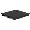 MasonWays™ 50506 SF Display Base Pallet Spot Merchandiser 50"W x 50"D x 6"H Black