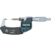 Mitutoyo 342-351-30 Digimatic 0-1"/25.4MM Point Anvil Micrometer Data Output & Ratchet Stop Thimble
