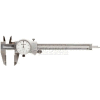 Mitutoyo 505-738 0-6" Dial Caliper W/White Dial & Carbide Jaws