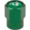 Green Anodized Aluminum Valve Cap for Nitrogen Inflated Tires