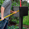 Mail Boss Locking Security Curbside Mailbox Black