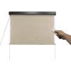 Keystone Fabrics Premium Outdoor Sun Shade, Motorized, 96"W x 96"H, Maui