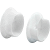 Prime-Line N 6568 Closet Pole Sockets, 1-3/8 in., Plastic, White