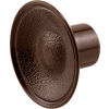 Prime-Line N 6871 Bi-Fold Door Pull Knob, Brown Plastic,(Pack of 2)