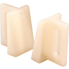 Prime-Line N 6950 Pocket Door Bottom Guide, Nylon,(Pack of 2)