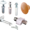 Prime-Line N 7283 Bi-Fold Door Repair Kit, For 7/8" Track, Used with 3/8" Outside Diameter Pivots