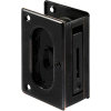 Prime-Line N 7368 Pocket Door Privacy Lock with Pull, 3-3/4-Inch, Classic Bronze