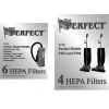Perfect Products HEPA Filters, White, 4/Pack - Pkg Qty 4