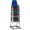 Interion® Universal Dolly For Stacking Chairs - 10 Chairs Capacity