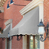 Awntech NT33-6G Window/Entry Awning 6-3/8'W x 3-11/16'H x 3'D Gray