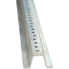 NMC P6GV Traffic Sign, NMC U-Channel Steel Sign Post, 6-FT, P6GV