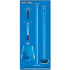 National Marker Wet Zone Shadow Board Combo Kit, Blue/Blue,68 X 30, Alum Composite Panel - SBK115ACP
