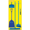 National Marker Dry Zone Shadow Board Combo Kit, Yellow/White,68 X 30, Aluminum - SBK137AL