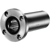 NB Corp SWF20GW 1-1/4" ID Round Flange Double-Wide Type Linear Bearing W/Resin Retainer, Steel