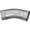 Nordfab QF Tubed Elbow 60 Degree 1.5 CLR, 5" Dia, 304 Stainless Steel