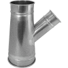 Nordfab QF Branch 30 Degree 12-12-12, 12" Dia, 304 Stainless Steel