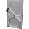 Nordfab QF SD Auto Blast Gate, 8" Dia, Galvanized Steel