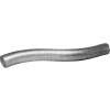 Nordfab QF Rigid Flex Steel Hose, 4" Dia, Galvanized Steel