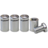 Nova Display WSE1620-M10 AL Standoff 5/8" Dia. x 3/4" L Econo 2-Part Aluminum Clear Anodized Finish.