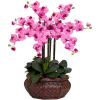 Nearly Natural Large Phalaenopsis Silk Flower Arrangement, Mauve
