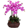 Nearly Natural Large Phalaenopsis Silk Flower Arrangement, Orchid