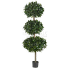 Nearly Natural 69'' Sweet Bay Triple Ball Tree