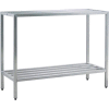 New Age - Aluminum Heavy Duty 2-Shelf Rack, 24"W x 48"H x 60"L