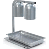 2-Bulb Heat Lamp Warmer, Black Finish