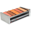 NEMCO® 8230SX-SLT, Slanted Roll-A-Grill, Stainless Steel/Aluminum, 30 Hot Dogs, 120 Volt